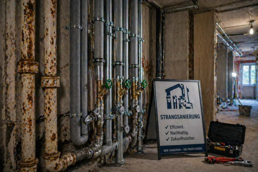 Strangsanierung – fachgerechte Rohrerneuerung